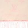 LOUIS VUITTON  M90894 Scarf white/Rose claire cashmere Women
