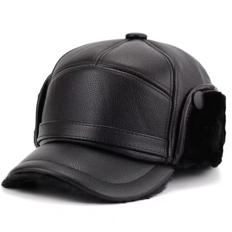 Winter Ear Protection Hat Warmth Plush Peaked Cap Outdoors Fashion Casual Gift