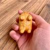 Small Wood Carving Cat Tiny Cute Animal Miniatures Gift Miniature Desk Animal Decoration