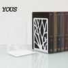 Decorative Bookends 1 Pair Tree of Life for Shelves, Heavy Duty Bookshelf Smooth Edge Organizer, Hollow Book Holder Stoppers Desk, Office Library