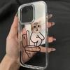 Acrylic Phone Case for iPhone 11 12 13 14 Pro 12 14 16 Pro Max for Samsung A16 A36 A56 S24 FE High-quality Painted Anti-fall Mobile Phone Case