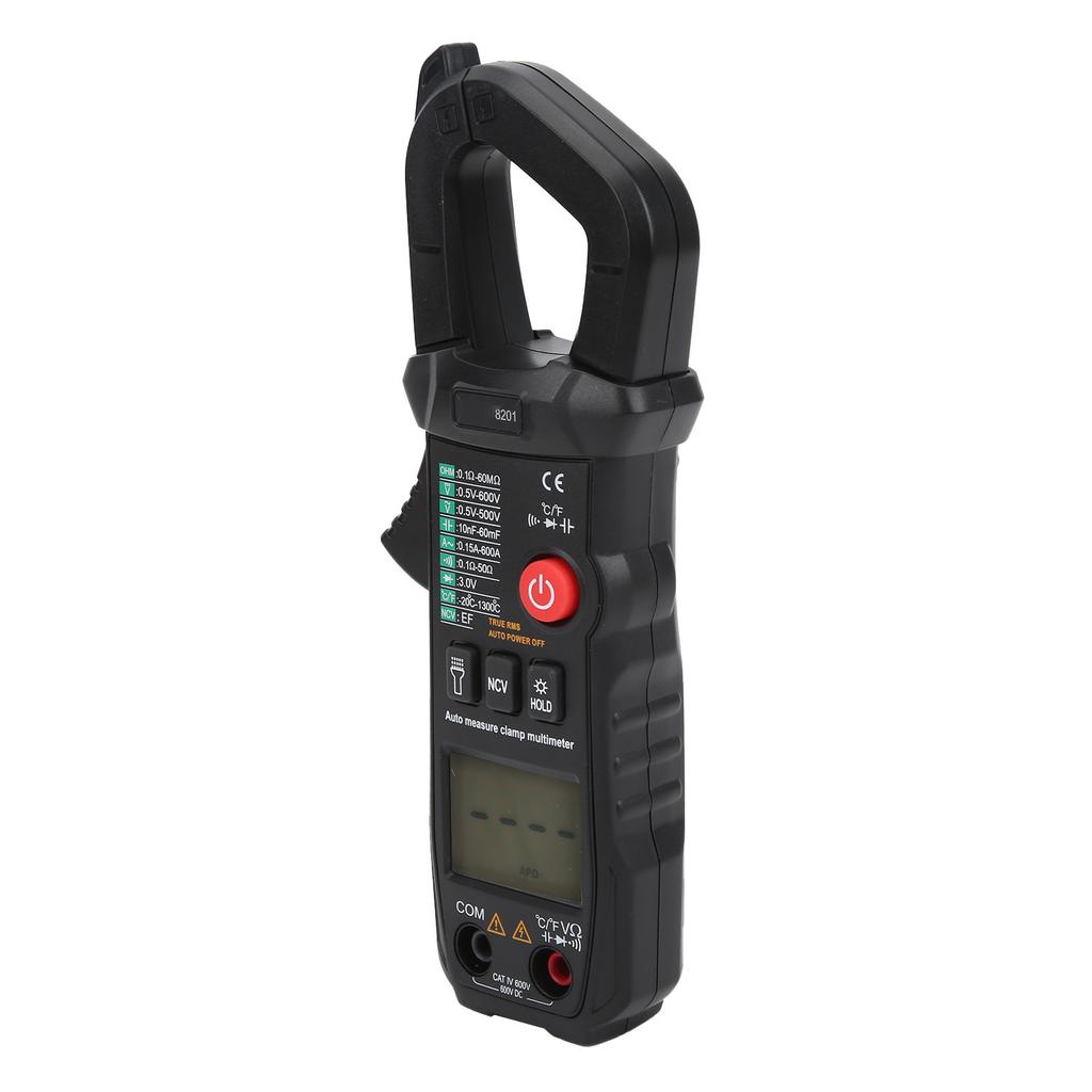 ET8201 600A 600V AC DC Stromzange Intelligente Automatische Erkennung Hohe Genauigkeit Multimeter