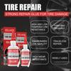 EELHOE Tire Repair Adhesive 50ml - Car Tire Scratch Repair, Tire Crack Filling, Easy Tire Repair