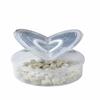 Multilayer Food Storage Container Clear Round Dumpling Box Dumplings Organizer  Freezing