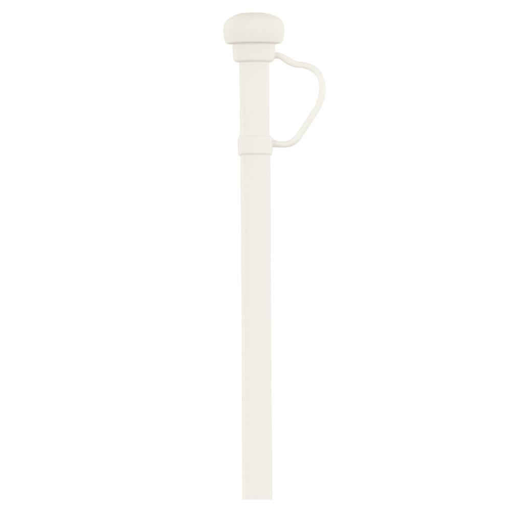 Silicone Long Reusable Straw with Straw Cover Drinking Straw Dustproof Soft Straw for Stanley 20/30/40oz Cup Accessories