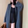 Premium Temperament Lazy Style Long Sweater Jacket Women's Clothing Autumn and Winter New Loose Knee Knitted Cardigan Coat