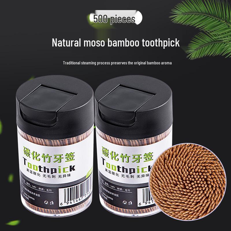 Speciální nabídka pro nováčky: 2 000 bambusových oboustranných jednorázových párátek (2 krabice)