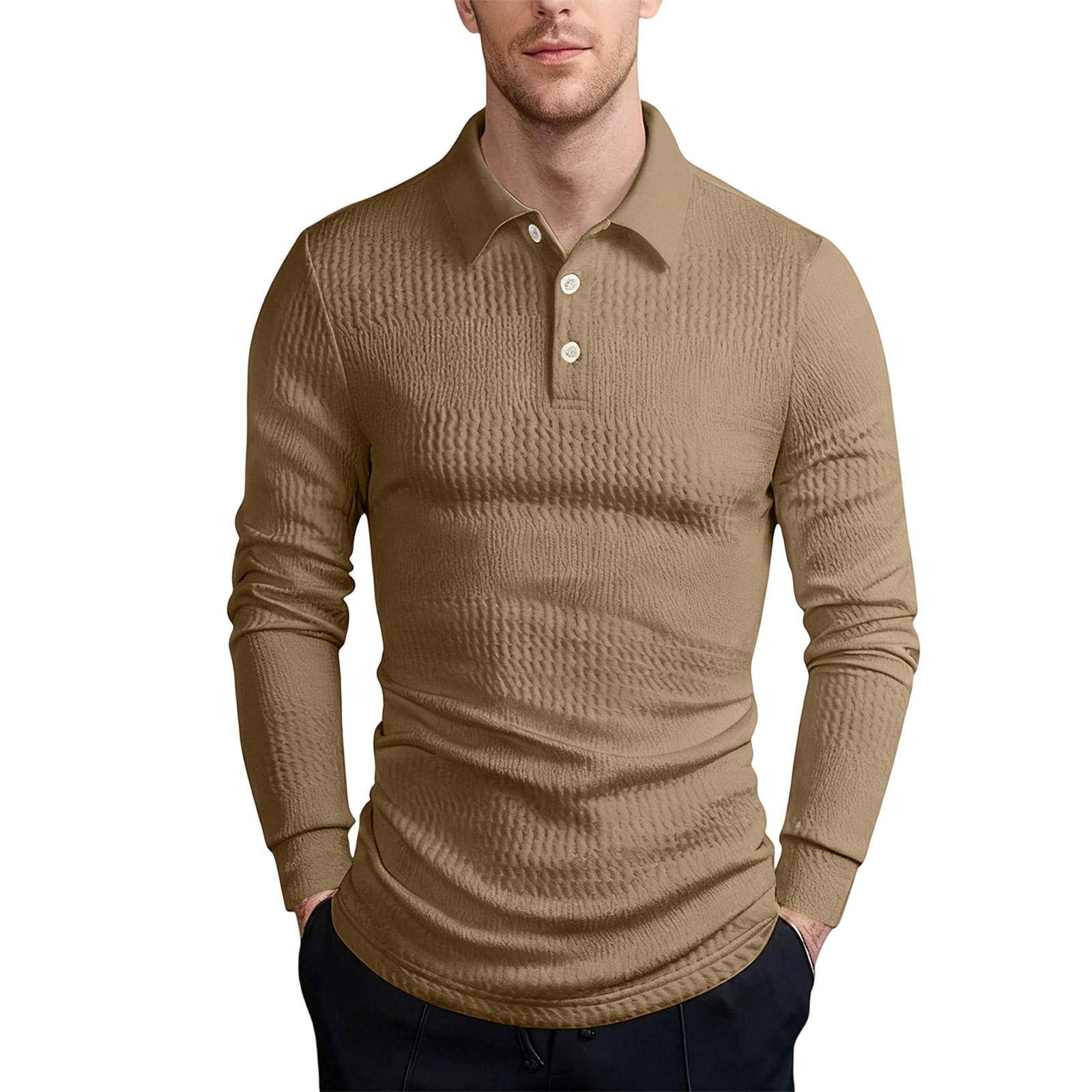 

Мужская Повседневная Модная Монохромная Рубашка Верхняя одежда XL