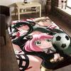 Spy Family Adventure Rug Office Carpet Non-Slip Mat, Chair Rug Floor Covering for Gaming, Bedroom, Living Room , Home Decor Christmas Gift