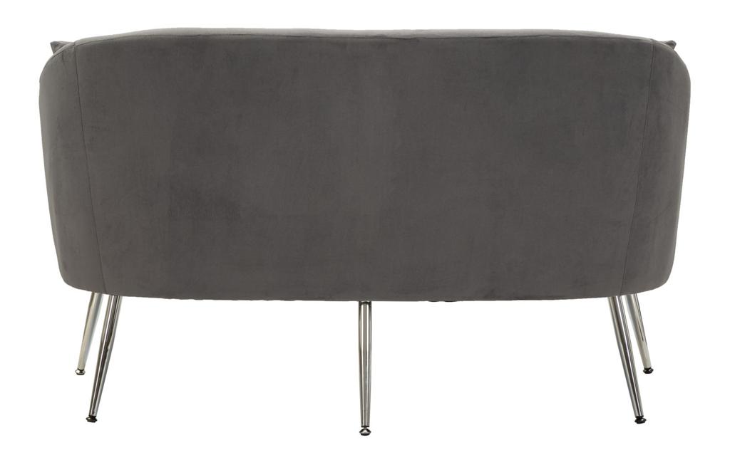 Sofa Silvery With Cushions Cm 137X69X79