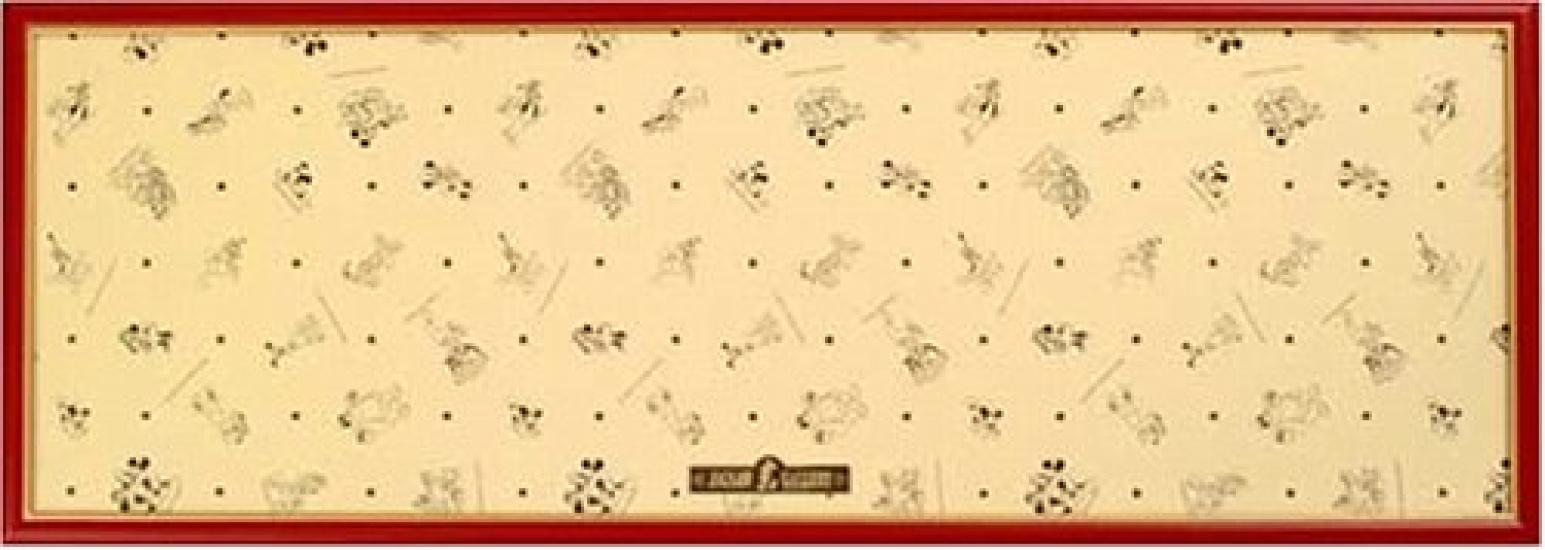 

Tenyo [Сделано в Японии] Деревянная рамка-пазл, Панель Диснея, 1000 деталей, Белый (51х73,5см), Простой стопор, пластина с эмблемой Микки и шнурок для подвешивания