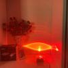 Italian Crystal Angel Lamp - Atmospheric Bedroom Table Light