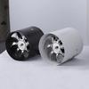 4 Inch Metal Exhaust Duct Fan for Kitchen and Bathroom Wall Mount Ventilation Extractor Fan for Home Toilet Pipe