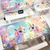 Cute Rainbow Unicorn Fantasy Cloud Floral Art Large Gaming Mouse Pad Non Slip Rubber Base Extended Desk Mat For Pc Laptop Gaming