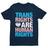 LGBTQIA+ T Shirt TRANS RIGHTS ARE HUMAN RIGHTS Pride TShirt Gift Woke Inclusive