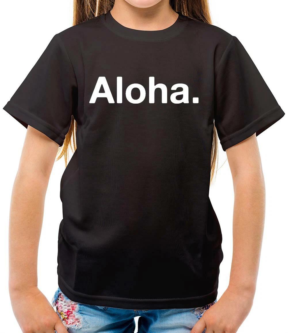 Aloha - Kids T-Shirt - Hello - Greetings - Hawaii - Hawaiian - Love - Peace 100