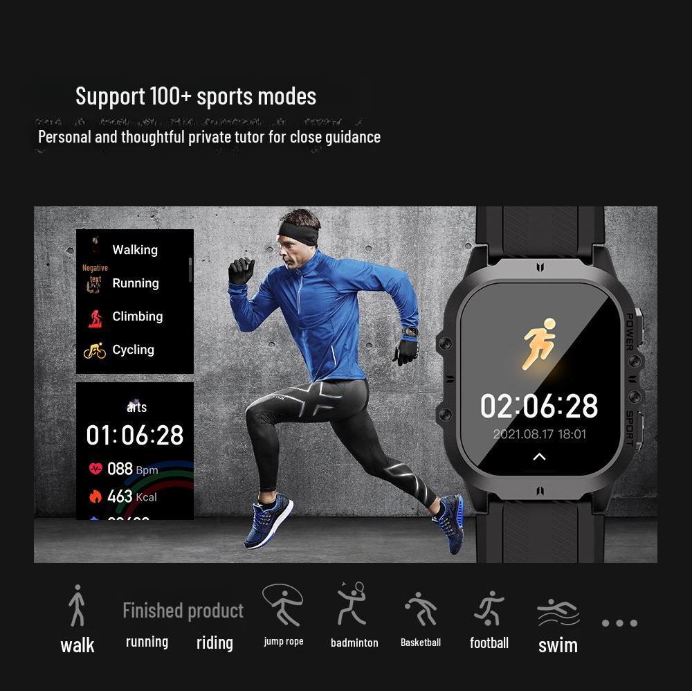 C26 Smartwatch: AMOLED Screen, Bluetooth Calling, Outdoor Heart Rate & Blood Oxygen Monitoring, Sports-Ready