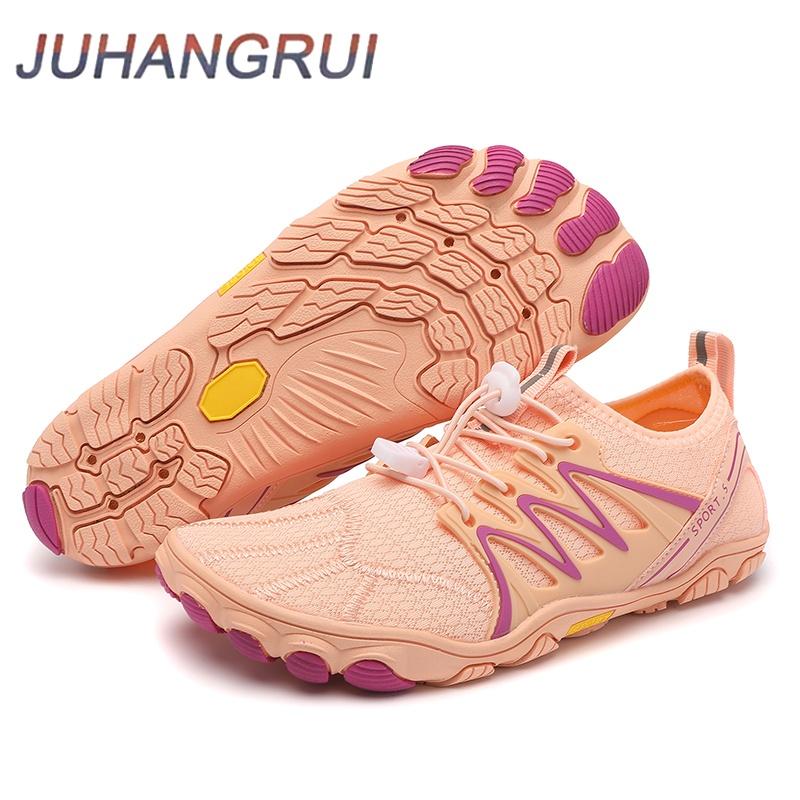 Water Sports Shoes for Mens Womens Quick Dry Non-Slip Five Finger Shoes Outdoor Wading Swimming Barefoot Aqua Shoes Lightweight