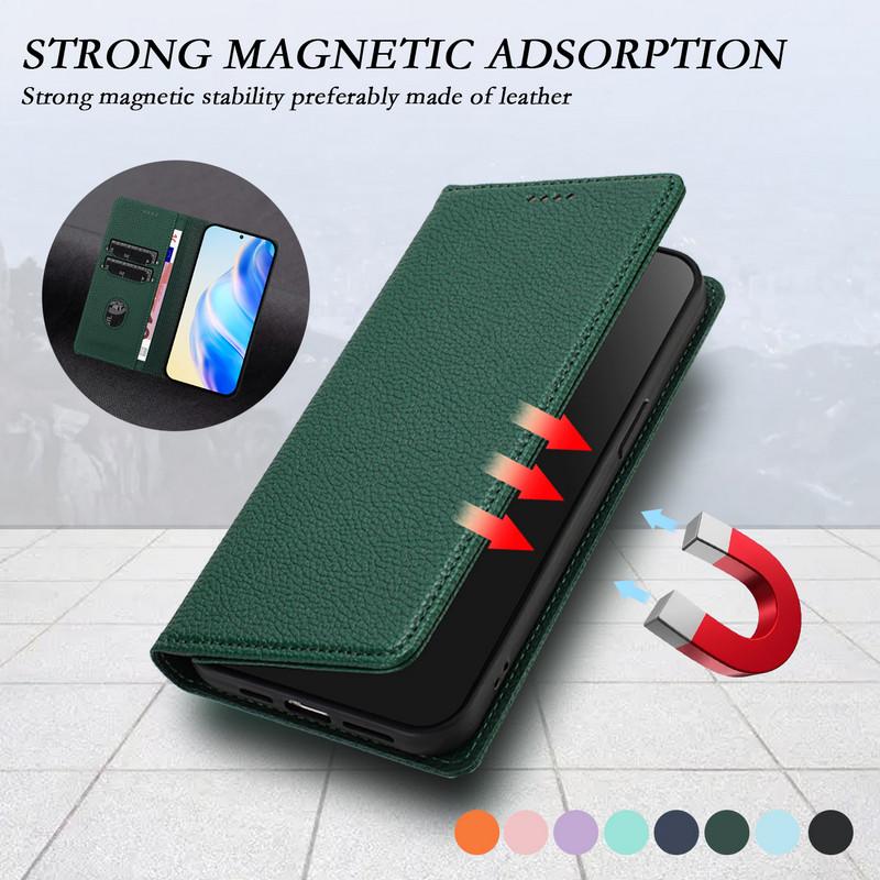 Für Redmi Note 15 Pro Plus 5G RFID Leder-Brieftaschenhülle Für Xiaomi Redmi Note 14 Pro 14s 4G Hülle Note 14 15 Pro+ Magnetische Hülle