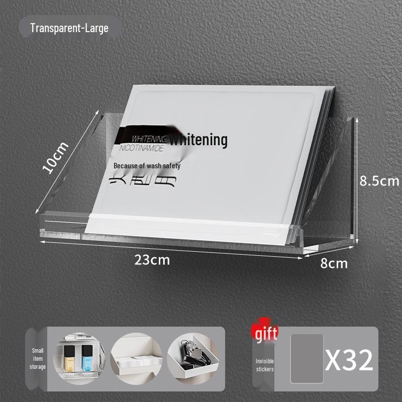 Wall-Mounted Mirror Cabinet Storage Box for Bathroom Cosmetics