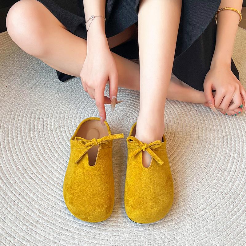 Fashion 2025 Woman's Slippers Cover Toe Flip Flops Slides Platform 2025 Plush Retro Fur Shoes Ladies' Slippers Cover Toe Platform Shoes