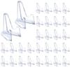 Zutto Motto Zakka Display Stand Collection Acrylic Set 30 Pieces for Push Activities Can Badge Keychain Coin Medal Key Desktop Showcase Transparent