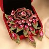 Baroque Luxury Heavy Duty Floral Tassel Design WomenS Brooch PinsJewelry Accessories Weddingholidayparty Couple Surprise Gift
