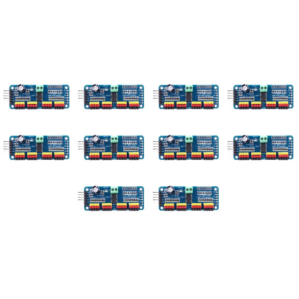 10-1PC 16 Channel 12-Bit PWM Servo Driver Board Module for Arduino Robot/ Raspberry Pi PCA9685 Controller Module IIC Interface