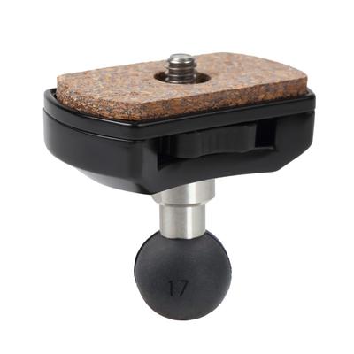 MOUNT 17mm Ball Attachment for Digital Cameras and Action Cameras with UNC Camera Screws A30 Video Insta [REC 17] 1/4-20 [REC17-A30] (CNK) Cameras,