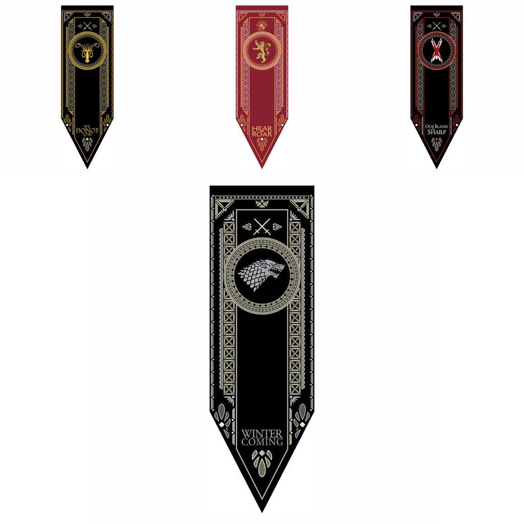 Authentic Game Of Thrones Got House Sigil Tournament Banner Flag Poster Decal