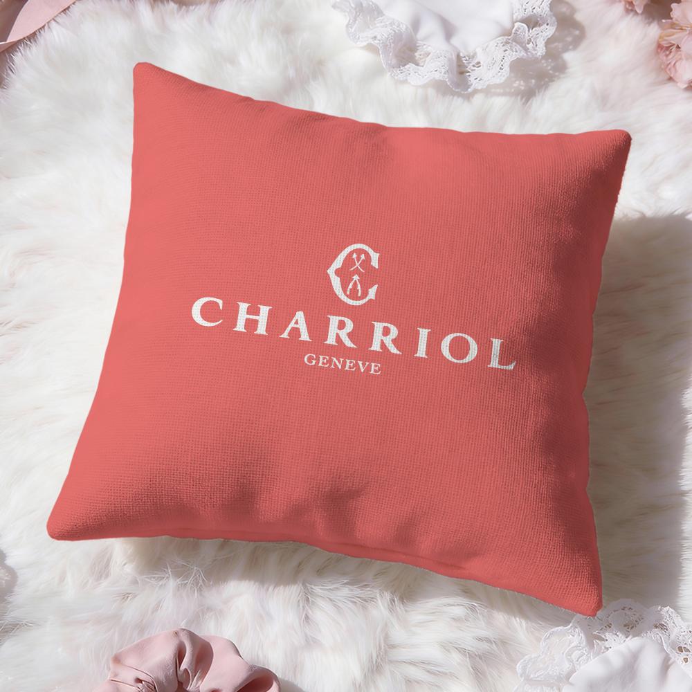 French C-Charriol Cushion Cover Premium Comfort Reversible Pillow Cove -Two in One Design for Any Room & Car Interior