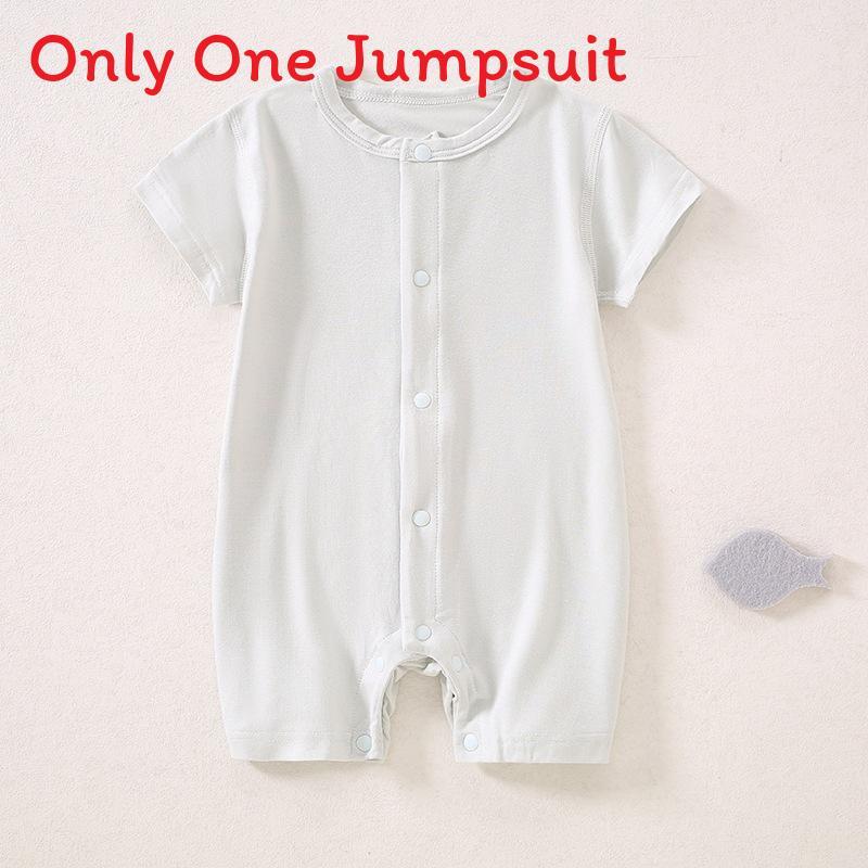 Baby Summer Sleeveless Bodysuit With Bone Free Design And Recycled Material For Newborns