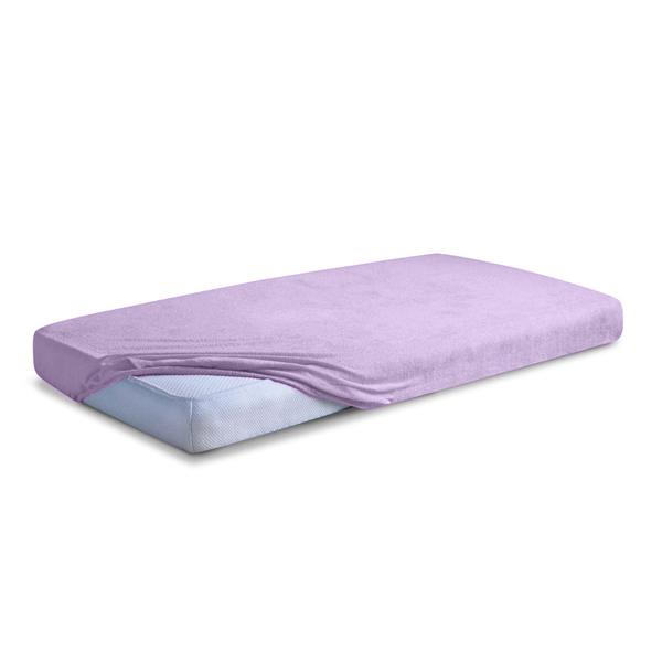 Classic terry sheet with elastic 150x190, 160x200x20, violet_19, matex
