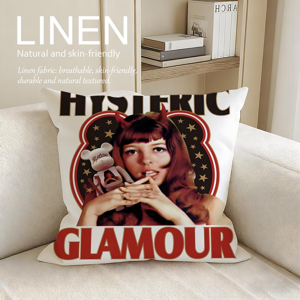 Brand Hysteric Glamour Cushion Cover Pillowcase Set Pcs x x Breathable Washable Sofa Cushion Cover