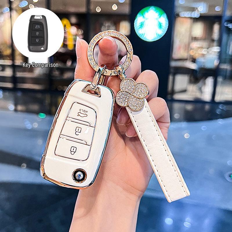 Hyundai Key Case for Ix35, Langdong, Mingtu, Lingdong, Elantra, Yue Dong, Ix25, Reina, Festiva