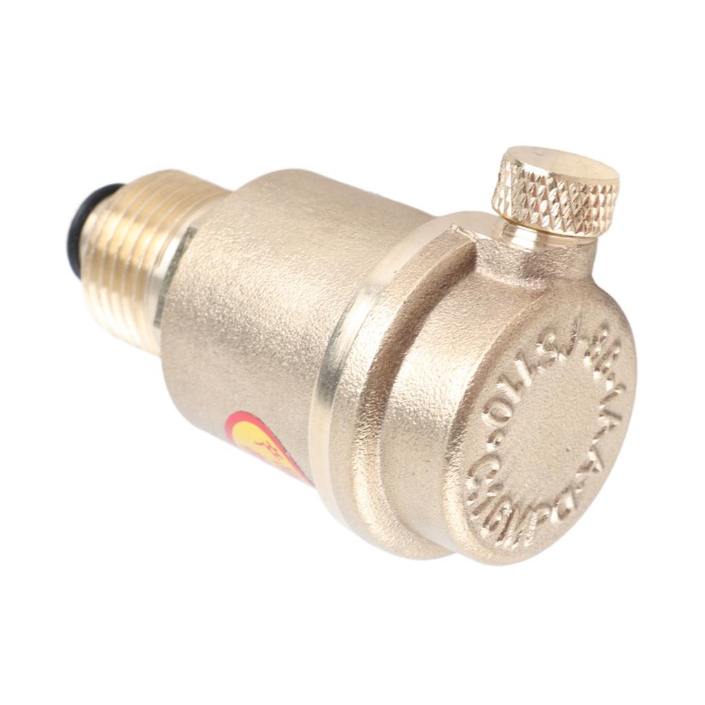 DN15 G1Celsius2 Brass Automatic   Vent Valve with High Temperature , Reliably Sealing, Ideal for Solar Water Heater Pressure Relief