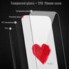 For Samsung Galaxy S24+ Slim Case Pattern Printing Tempered Glass PC+TPU Protective Cover