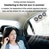 Car Exhaust Fan Energy-saving Cooling System Efficient Ventilator Auto Air Vent