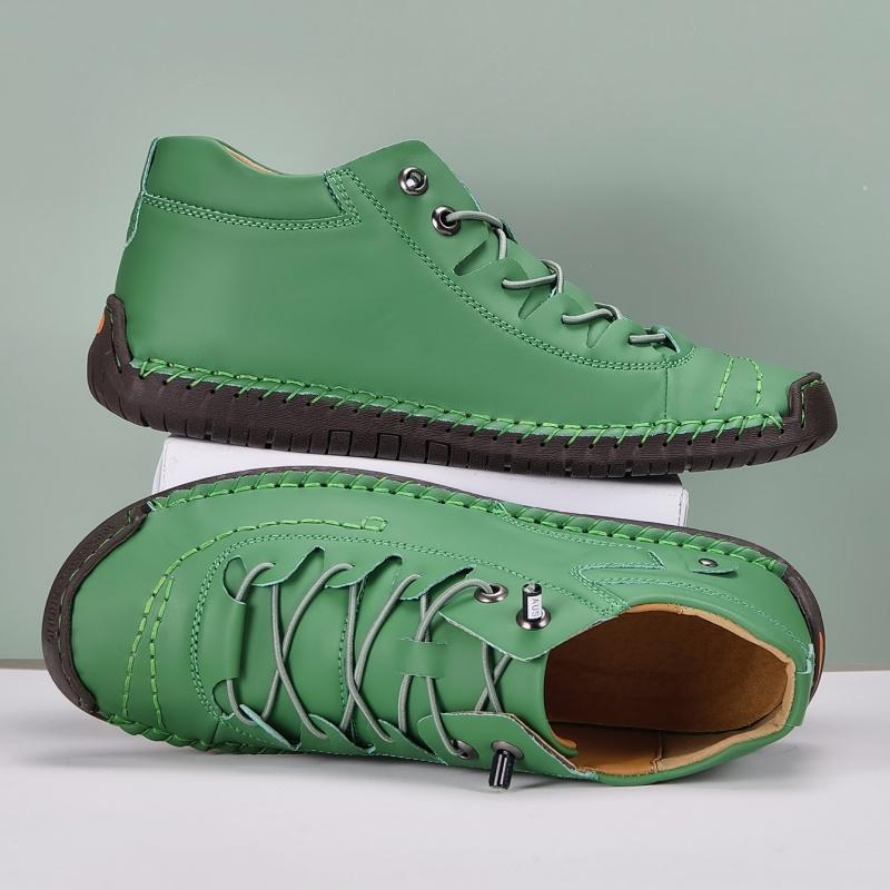 

Женские высокие кроссовки для активного отдыха, розовые ботильоны, повседневные, с широким носком, фиолетовые кроссовки для ходьбы, больших размеров EU:44 зелёный