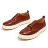 139-7 Washed Leather Men'S Shoes Brock Carved Leather Shoes Genuine Leather Men'S Casual Shoes Hand-Polished To Make Old Shoes