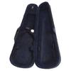 Violin Hard Case Triangle Oversized Oxford Cloth Pressure Resistant Hard Shell Violin Case with Humidity Meter