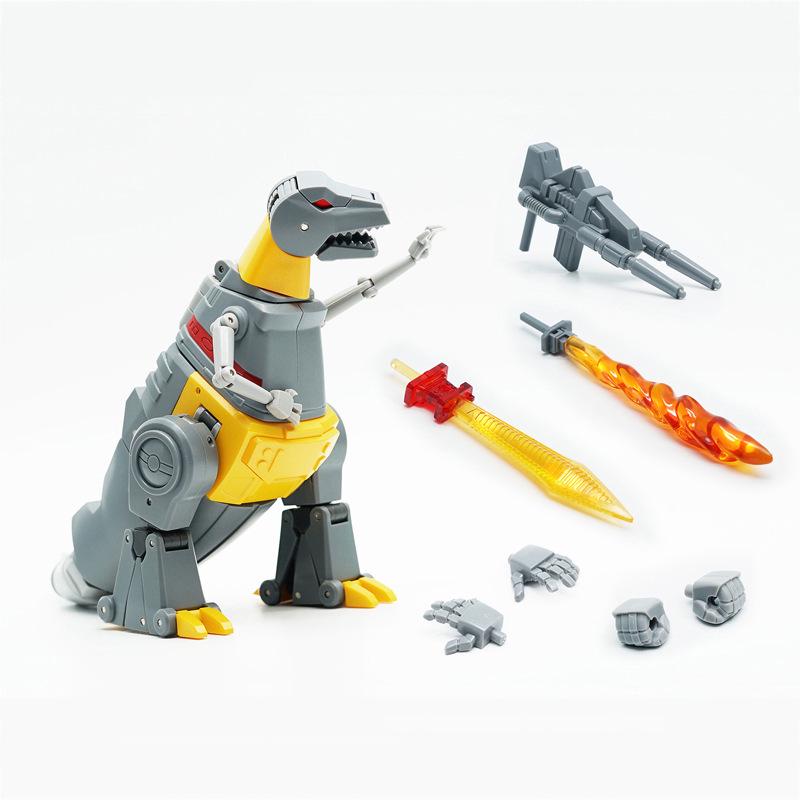 Jialehuang 8809 Steel Cable G1 Tyrannosaurus Rex Transforming Robot Toy for Boys