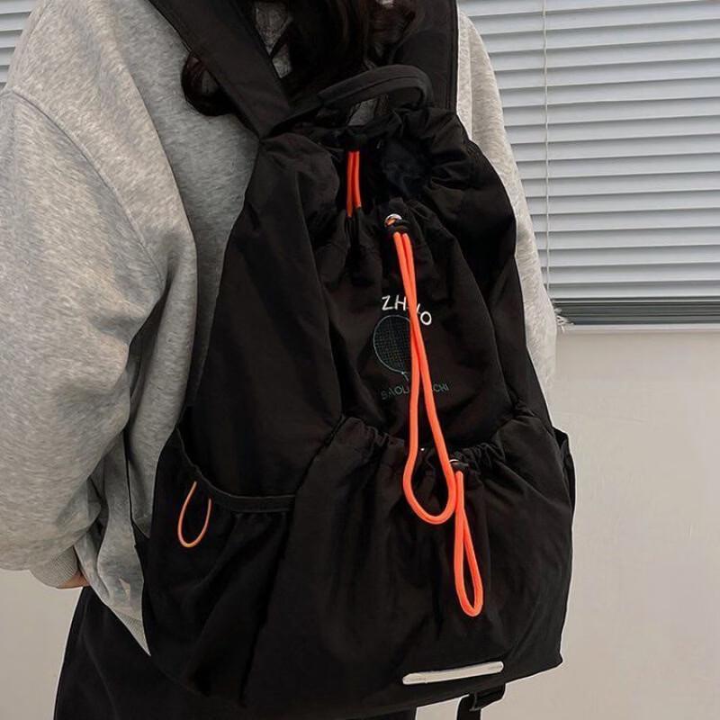 

OEING Large Capacity Lightweight Drawstring Travel Backpack