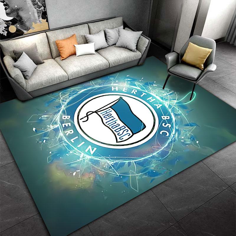 Hertha BSC Berlin Logo Carpet suitable as a non-slip mat for the living room or bedroom sofa