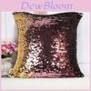 Luxurious Sequin Pillow Cover Double-sided Reversible Meteor Shower Design For Sofa Or Bedroom Decor