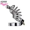 Metal Penis Massager Cock Ring Toys Sexualeed Chastity Lock Cage Body