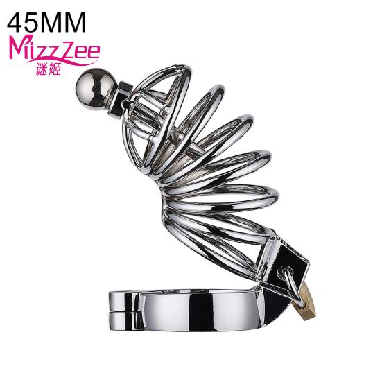 Metal Penis Massager Cock Ring Toys Sexualeed Chastity Lock Cage Body