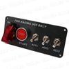 Racing Switch Carbon Fiber Push Start Toggle Universal Fit Panel, Look, Switch,