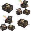 Black Potter Harry Music Box Engraved Wooden Music Box Interesting Toy Xmas Gift