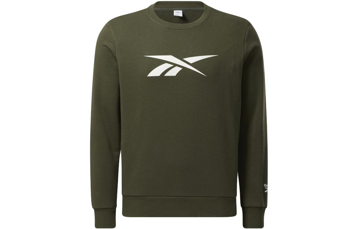 Reebok Sweatshirts Unisex Green Crew Neck Moderate Other GR8474 L